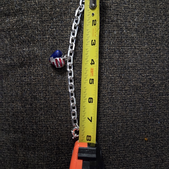 Silver Heart Charm Bracelet - Picture 4 of 4